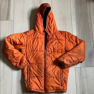 Orange Columbia Puffer Jacket
